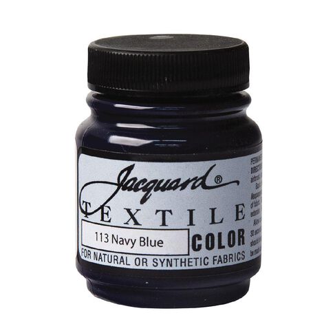 Jacquard Textile Colours 66.54ml Navy