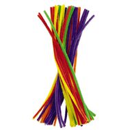 Kookie Chenille Sticks Multi-Coloured 50 Pack