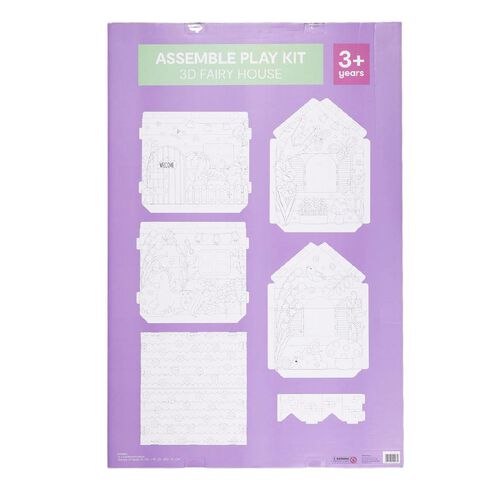 3D Card Craft-Big House Kit