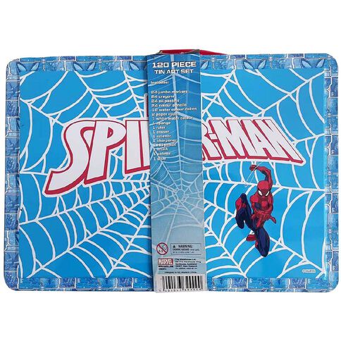 Spider-Man Tin Art Set 120 Piece