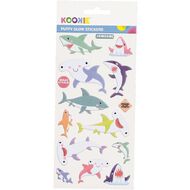 Kookie Sticker Sheet Puffy Glow in the Dark Assorted