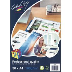 Color Copy Digital Laser Paper 160gsm A4 White 30 Pack