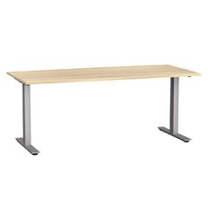 Agile Desk 1800 Atlantic Oak/Silver