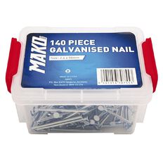 Mako Galvanised Nails 140 Piece