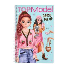 Artwrap Top Model Stickerbook Dress Me Up Multi-Coloured