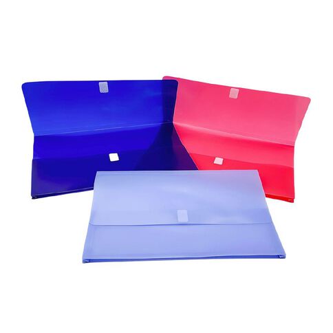 WS Document Wallet Foolscap 3 Pack