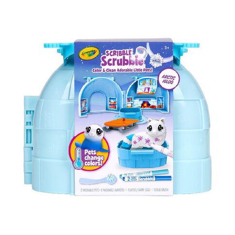Crayola Scribble Scrubbie Pets Arctic Igloo