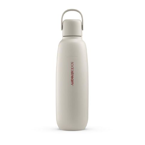 Sodastream Fizz & Go Metal Bottle 900ml Sand