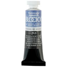 BLOCKX Watercolour Tube 15ml S2 253 Deep Ultramarine Blue