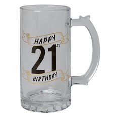 Party Inc 21st Beer Stein 490ml