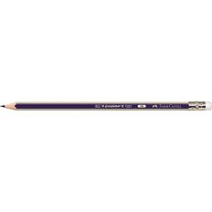 Faber-Castell Pencil Hb Eraser Tip Black