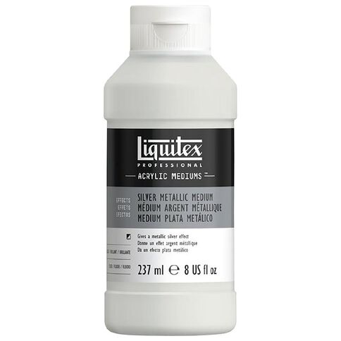 Liquitex Metallic Medium Silver 237ml