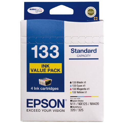 Epson Ink 133 Value 4 Pack