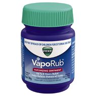 Vicks VapoRub Ointment Decongestant Chest Rub 50g
