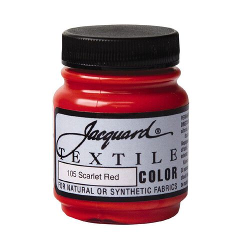Jacquard Textile Colours 66.54ml Scarlet Red