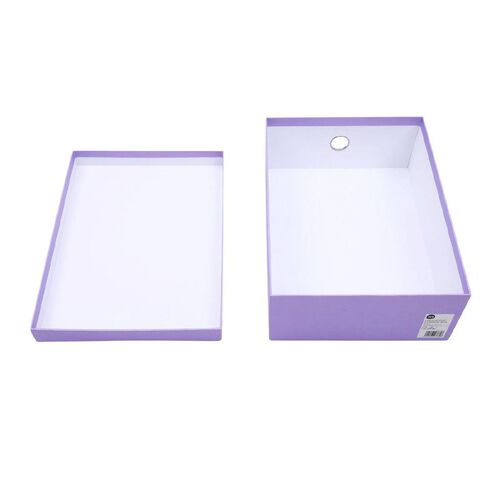 WS Colour Pop Storage Box Purple Mid