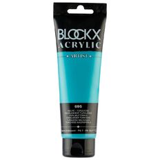 BLOCKX Acrylic Tube Pearlescent Turquoise 120ml