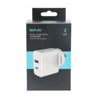 Tech.Inc Dual 30W Wall Charger