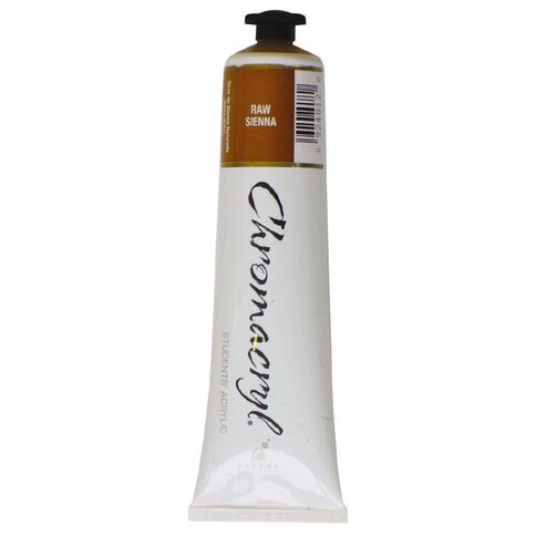 Chromacryl Acrylic Paint Raw Sienna Red 75ml