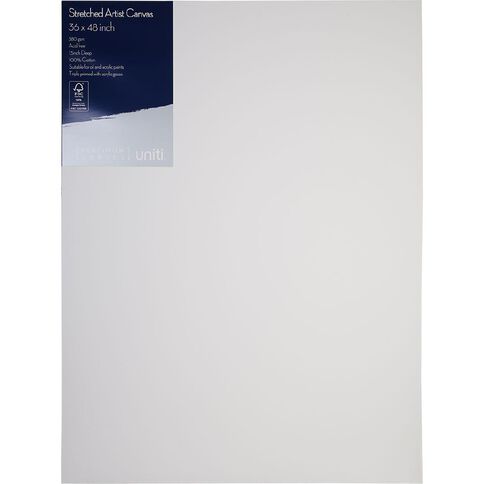 Uniti Plat Canvas 36 Inch x 48 Inch 380gsm