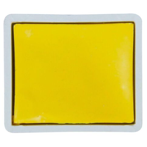 BLOCKX Watercolour Half Pan S2 212  Yellow Yellow