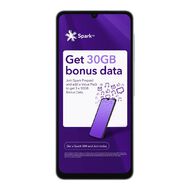 Samsung Galaxy A06 4G with Spark Sim Bundle Blue Light