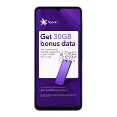 Samsung Galaxy A06 4G with Spark Sim Bundle Blue Light