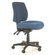 Buro Seating Roma 3 Lever Midback Chair Navy