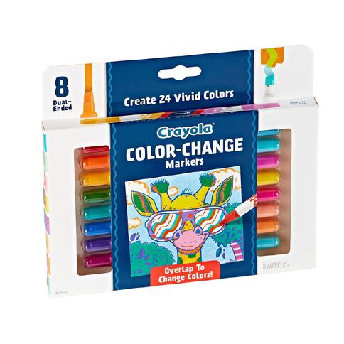 Crayola Color Change Markers 8 Pack