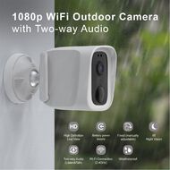 Laser Smart Home Outdoor Security Camera-Twin Pack