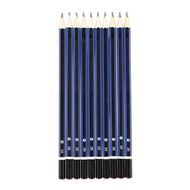 WS End Cap 2B Pencil Black 10 Pack