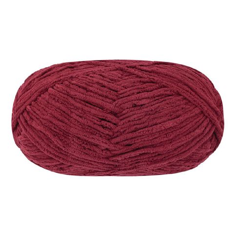Birch Blanket Yarn 100% Polyester 300G Wine