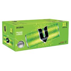 V Energy Drink Original 250ml 10 Pack