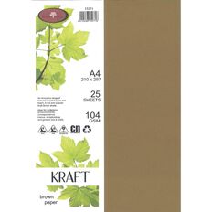 Direct Paper Enviro Paper 104gsm Kraft A4 25 Pack