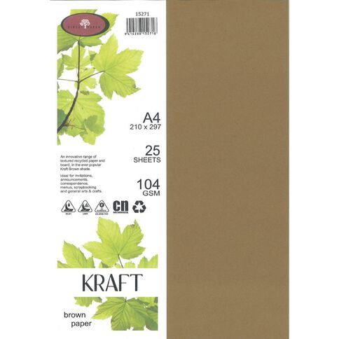 Direct Paper Enviro Paper 104gsm Kraft A4 25 Pack
