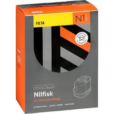 Ultra Clean Vacuum Bags For Nilfisk Gm 200 5 Pack