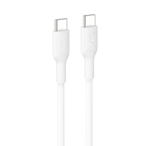Belkin BLKN BC C2C PCR CAB 60W 3M WHT White