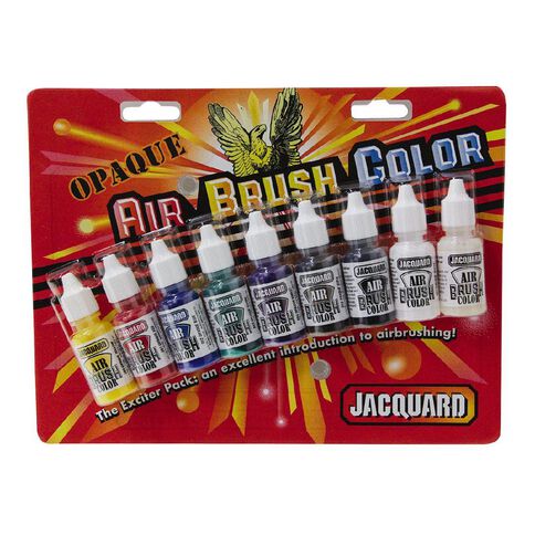 Jacquard Airbrush Opaque Exciter Pack 9 Piece