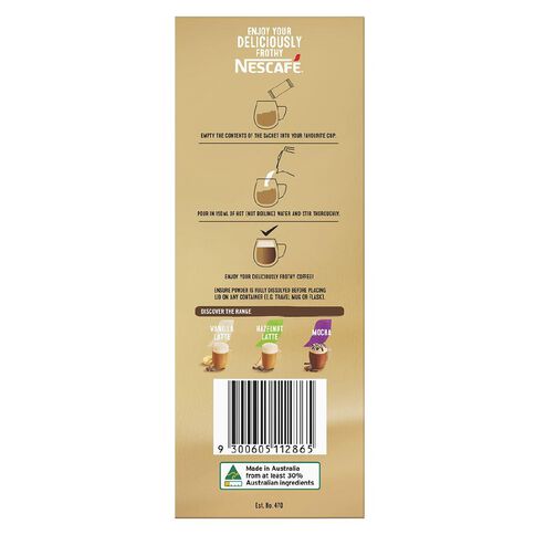 Nescafe Coffee Sachets Caramel 26 Pack