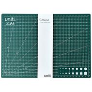 Uniti Cutting Mat 300mm x 220mm x 3mm Green A4