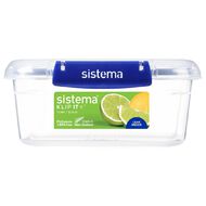 Sistema Klip It Plus Rectangular Container Blue 1L