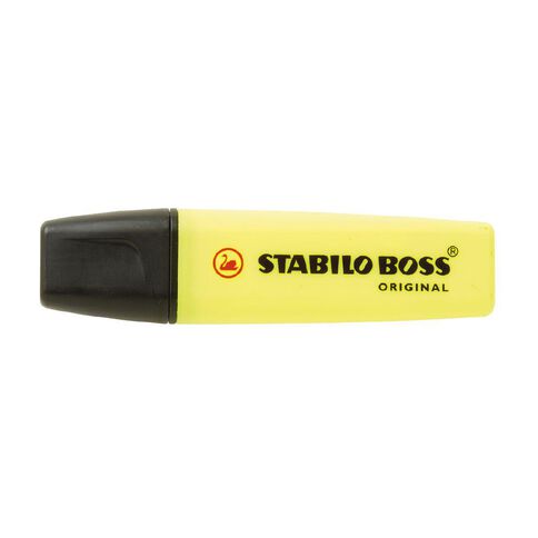 Stabilo Boss Highlighter Yellow Mid