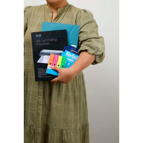 H+O Hot Laminating Pouch 80 Microns 100 Pack A4