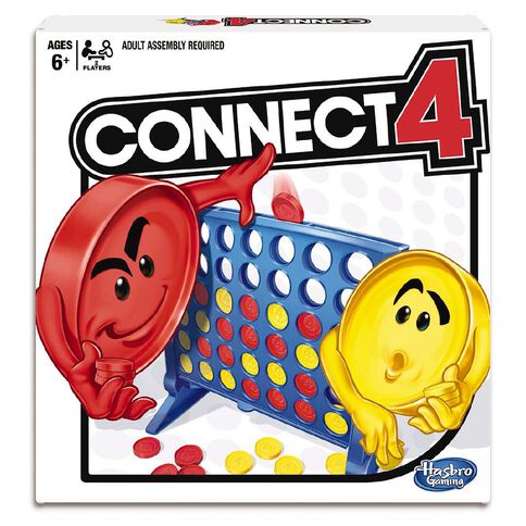 Hasbro Connect 4 Classic Grid Game Multi-Coloured