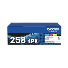 Brother TN2584PK CMYK Toner 4 Pack 1000 Pages