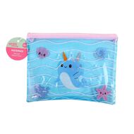 Uniti Kids Mermaid Narwhal Pencil Case