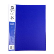 WS Colour Pop Clearbook 20 Page Blue