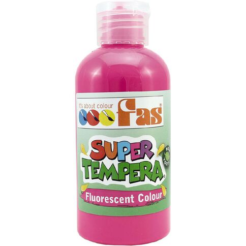 FAS Paint Super Tempera 250ml Fluoro