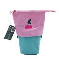 Uniti Adults Clubhouse Pencil Case Stretchable Cherry Multi-Coloured