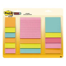 Post-It Super Sticky Miami Combo Pack Assorted